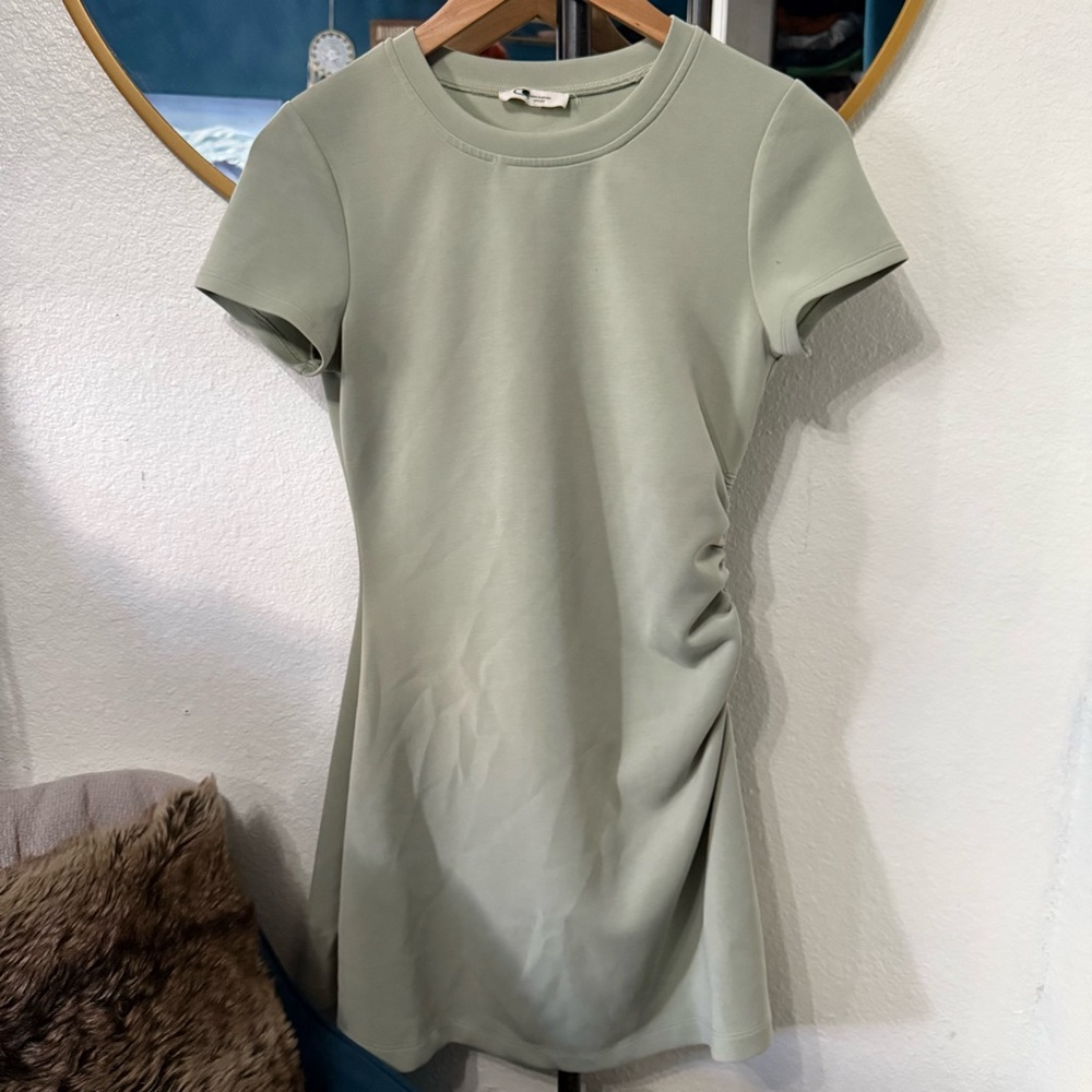 Cable and Gauge Sage green dress